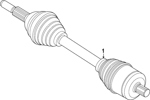 Drive Axles for 2024 Ford E-Transit #0