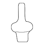 902573205 - Body: Bumper Cover Rivet for Mazda: Miata, Millenia, MPV, MX-5 Miata, Protege Image