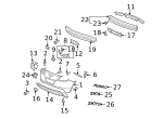 11570498 - Body: Retaining Bracket Bolt for GM Image