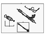 32106771418 - Steering: Gear Assembly for BMW: X5, X6 Image