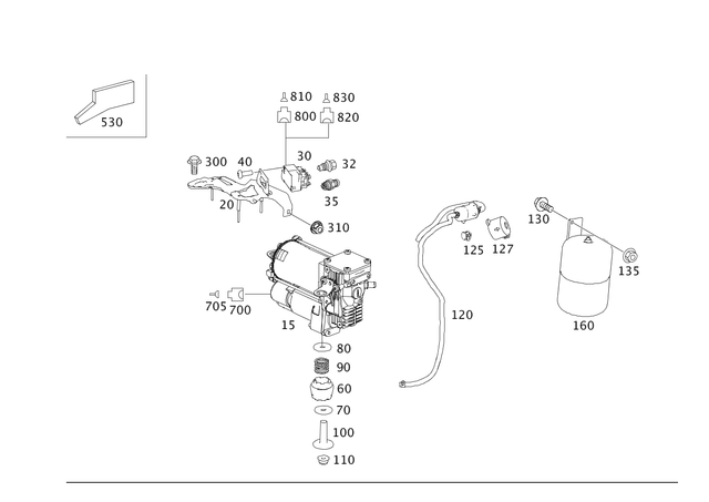 2213280065 - Springs, Suspension and Hydraulics: Connection Fitting for Mercedes-Benz: 250, 300S, AMG GT 43, AMG GT 53, AMG GT 63, AMG GT 63 S, AMG GT 63 S E Performance, C350e, C400, C43 AMG, C450 AMG, C63 AMG, C63 AMG S, CL550, CL600, CL63 AMG, CL65 AMG, CLS400, CLS450, CLS53 AMG, CLS550, CLS63 AMG, CLS63 AMG S, E250, E300, E350, E400, E43 AMG, E450, E53 AMG, E550, E63 AMG, E63 AMG S, GL320, GL350, GL450, GL550, GL63 AMG, GLC300, GLC43 AMG, GLC63 AMG, GLC63 AMG S, GLE300d, GLE350, GLE400, GLE43 AMG, GLE450 AMG, GLE550e, GLE63 AMG, GLE63 AMG S, GLS350d, GLS450, GLS550, GLS63 AMG, Maybach S550, Maybach S560, Maybach S600, Maybach S650, ML250, ML320, ML350, ML400, ML450, ML500, ML550, ML63 AMG, R320, R350, R500, S350, S400, S450, S500, S550, S550e, S560, S600, S63 AMG, S65 AMG Image image