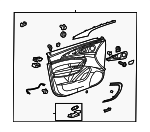 13349348 - : Door Trim Panel for Buick: Regal Image