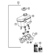 5191826AA - Brakes: Master Cylinder To Booster Seal for Mopar Image