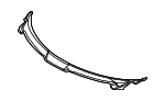 992819401AOK1 - Body: Cowl Trim for Porsche Image