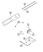 52058905AC - : Wheel Lug Nut Wrench for Mopar Image