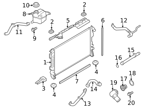 Gaskets & Sealing Systems for 2010 Ford Flex #1