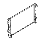 H2MZ8005Q - Cooling System: Radiator for Ford: Flex | Lincoln: MKT Image
