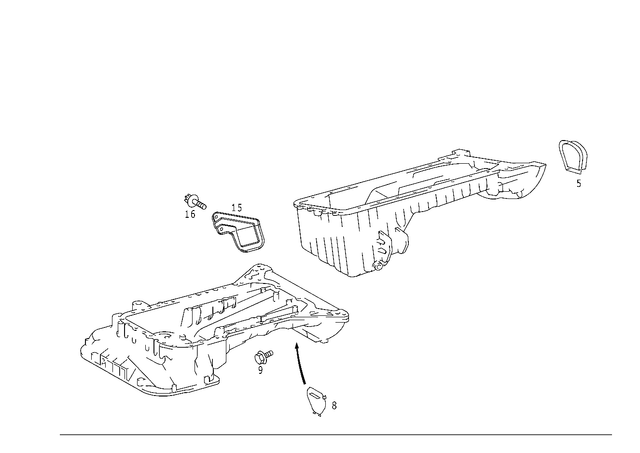 1120140133 - Unit Attachment Parts: Closing Cap for Mercedes-Benz: C240, C32 AMG, C320, C55 AMG, CL500, CL55 AMG, CLK320, CLK430, CLK500, CLK55 AMG, CLS500, CLS55 AMG, E320, E500, E55 AMG, G55 AMG, GL320, ML320, ML430, ML500, ML55 AMG, ML550, ML63 AMG, R500, S430, S55 AMG, SL500, SL55 AMG, SLK320 Image image