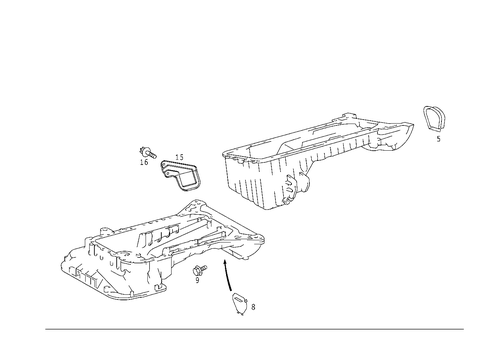 Engine Attachment Parts for 2000 Mercedes-Benz ML320 #0