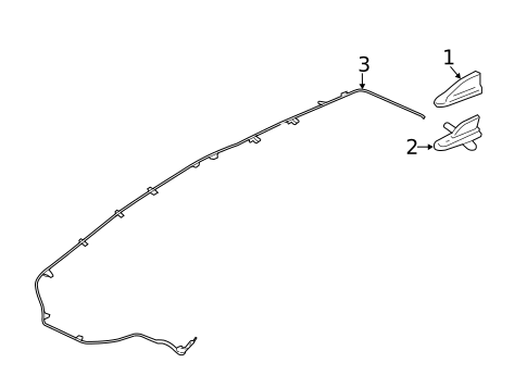 Antenna & Radio for 2019 Mitsubishi Eclipse Cross #0