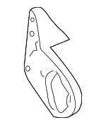 53008859 - Steering: Power Steering Pump Front Bracket for Dodge: B150, B1500, B250, B2500, B350, B3500, Ram 1500 Van, Ram 2500 Van, Ram 3500 Van Image