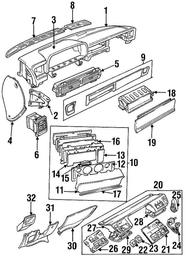 LNA6017AB - : Lock Switch for Jaguar Image