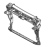 3CM805588C - Body: Radiator Support for Volkswagen: Atlas, Atlas Cross Sport Image