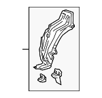 77405AE010 - : Filler Pipe Protector for Toyota Image