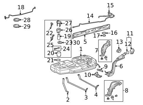 Gaskets & Sealing Systems for 2005 Toyota Sienna #0