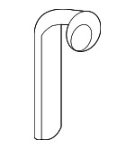 7680148070 - Body: Lift-gate Pull Handle for Toyota: Highlander Image