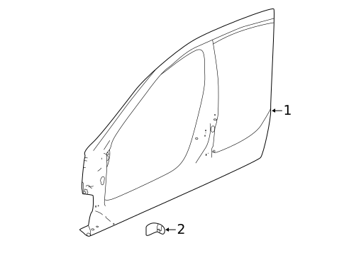 Unbeatable Auto Parts Rear Body Lower Panel For 2019-2024 Nissan Altima - Black (Not Painted) - 791106CA0A