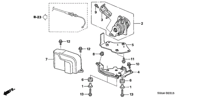 Accelerator Sensor for 2005 Honda CR-V #0