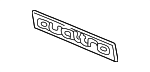 8D5853737F2ZZ - Body: Nameplate for Audi: A4 Quattro Image