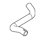 JT4Z8A595B - Belts &amp; Cooling: Radiator Coolant Hose for Ford Image