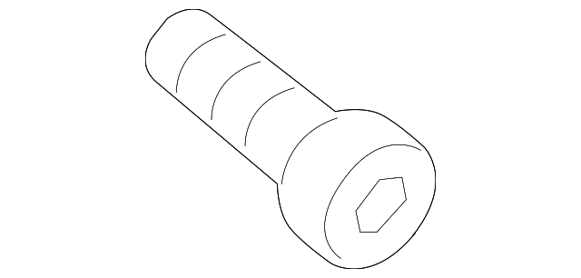 ABS Sensor Screw - Porsche (N-911-454-01)