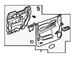 25780016 - Body: Door Trim Panel for Cadillac: Escalade | Chevrolet: Tahoe | GMC: Yukon Image
