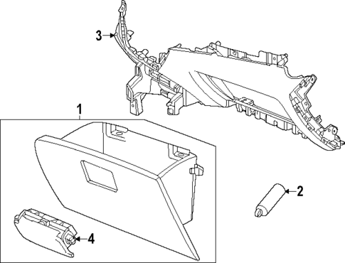 Glove Box for 2025 Buick Envista #0