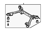 3R0505235 - Suspension: Suspension Cross-member for Audi: A4, A4 Quattro, RS4, S4 Image