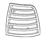 1L2Z13404BA - Electrical: Combo Lamp Assembly for Mercury: Mountaineer Image