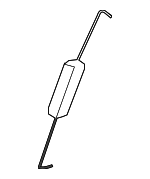 3D0881245 - Body: Spring for Volkswagen: Phaeton Image