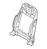 3D0881511A - Body: Seat Back Frame for Volkswagen: Phaeton Image