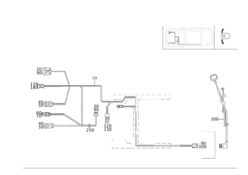 Light Range Adjuster Electric for 2006 Mercedes-Benz C 55 AMG&reg; #0