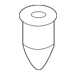 KBB350355 - Body: Bumper Bracket Rivet for Mazda: CX-50, CX-70, CX-90, MX-5 Miata Image