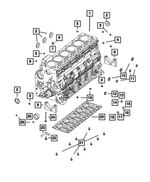 4429343 - Engine: Dowel Pin for Dodge: Ram 2500, Ram 3500 | Ram: 2500, 3500 Image