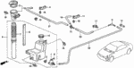 76801SP0A01 - Electrical/Exhaust/Heater/Fuel: WASHER, WINDSHIELD (FR) for Acura Image
