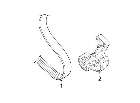 Belts & Pulleys for 2011 Volkswagen Jetta #0