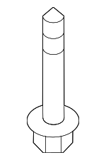554483M000 - Suspension: Stay Bracket Bolt for Hyundai Image