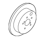 26700CA000 - Brakes: Disc Brake Rotor for Subaru Image