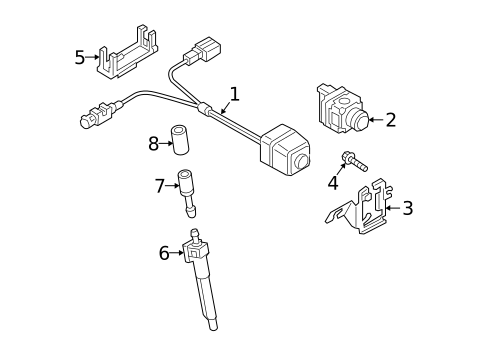 Parking Aid for 2020 Audi A8 Quattro #2