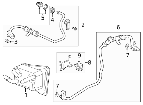Trans Oil Cooler for 2024 Chevrolet Traverse #1