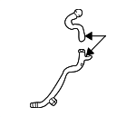 4B0121109C - Cooling System: Hose for Audi: A6, A6 Quattro Image