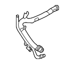 6C121071C - Cooling System: Water Pipe for Audi: A4, A4 Quattro, A6, A6 Quattro Image