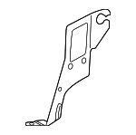 F85Z9C736AA - Electrical: Bracket for Ford: Expedition, F-150, F-150 Heritage, F-250, F-250 HD | Lincoln: Blackwood, Navigator Image