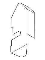 2C5Z12B508BA - Electrical: ECM Shield for Ford: Explorer | Mercury: Mountaineer Image