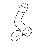 T2H4041 - : Engine Coolant Hose for Jaguar: F-Pace, XE, XF Image