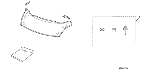 Nose Mask (Full) for 2007 Honda Accord #0