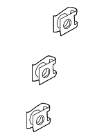 91513T0AA01 - Body: Protector Clip for Honda: Clarity, CR-V, HR-V Image