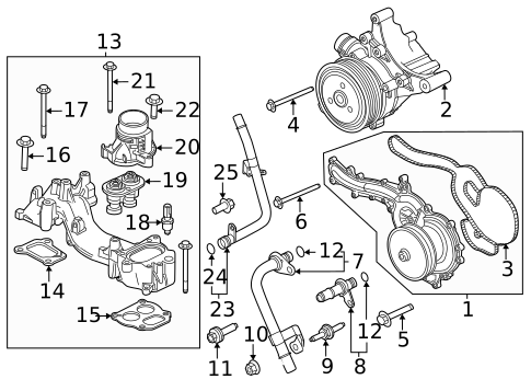 Sensors for 2025 Ford F-350 Super Duty #0