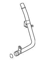 KT304 - Cooling System: Motorcraftâ„¢ Water Feed Tube for Ford Image