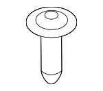 7149110670 - Body: Bumper Cover Support Rail Screw for BMW Image